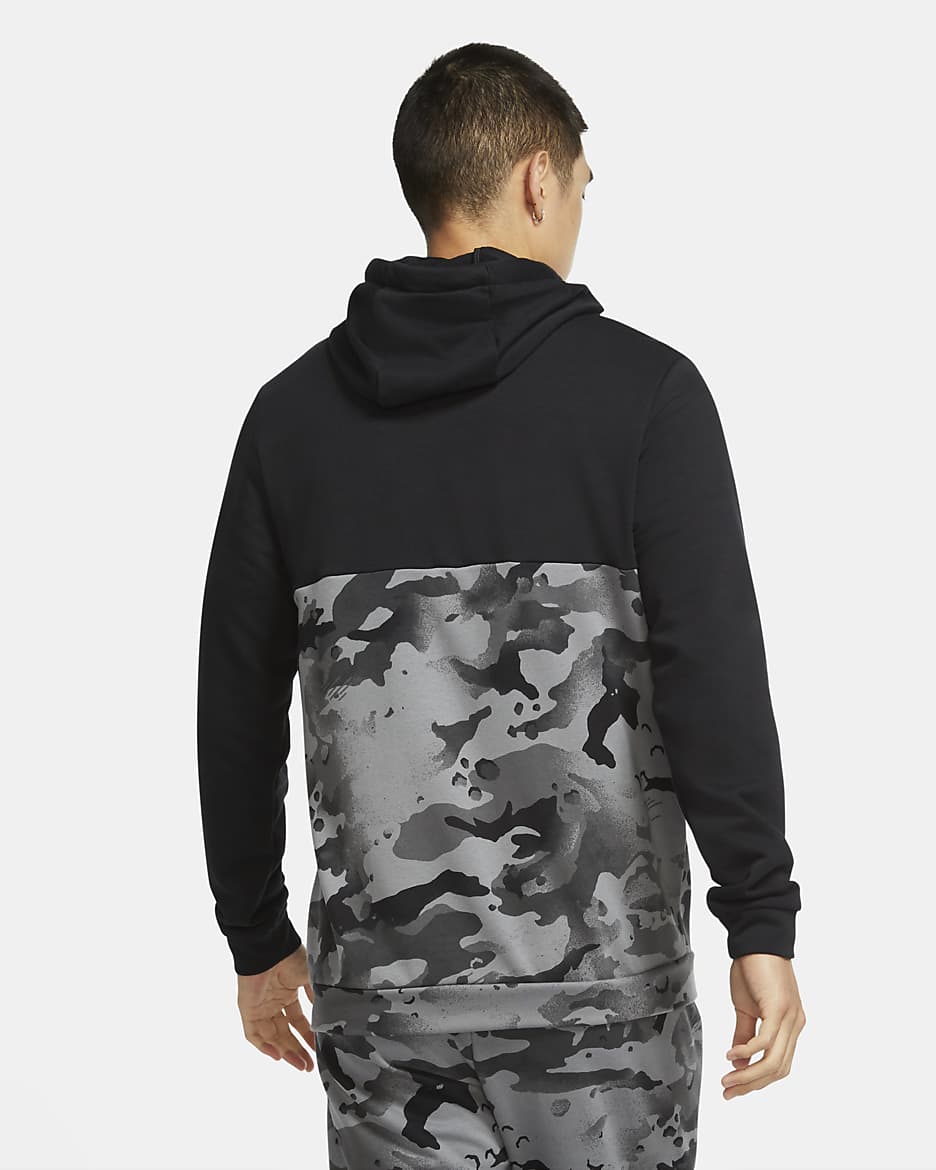 Nike stripe camo hoodie online